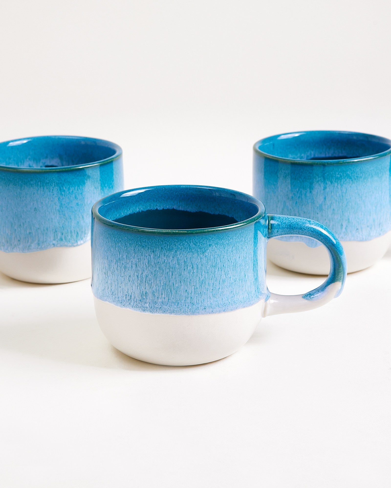 COIMBRA - SMALL MUG TURQUOISE SET OF 6