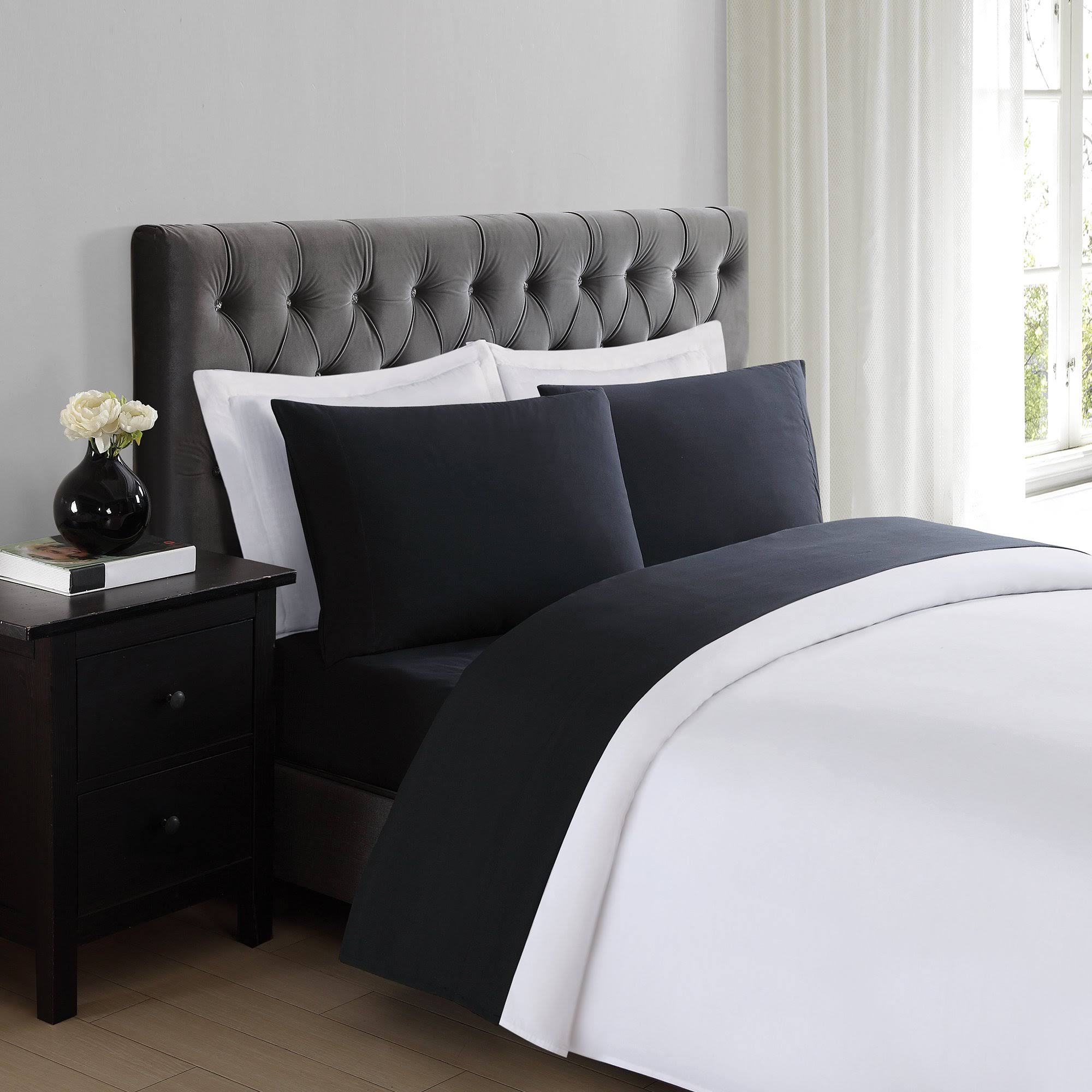 Truly Soft Everyday Black King Sheet Set