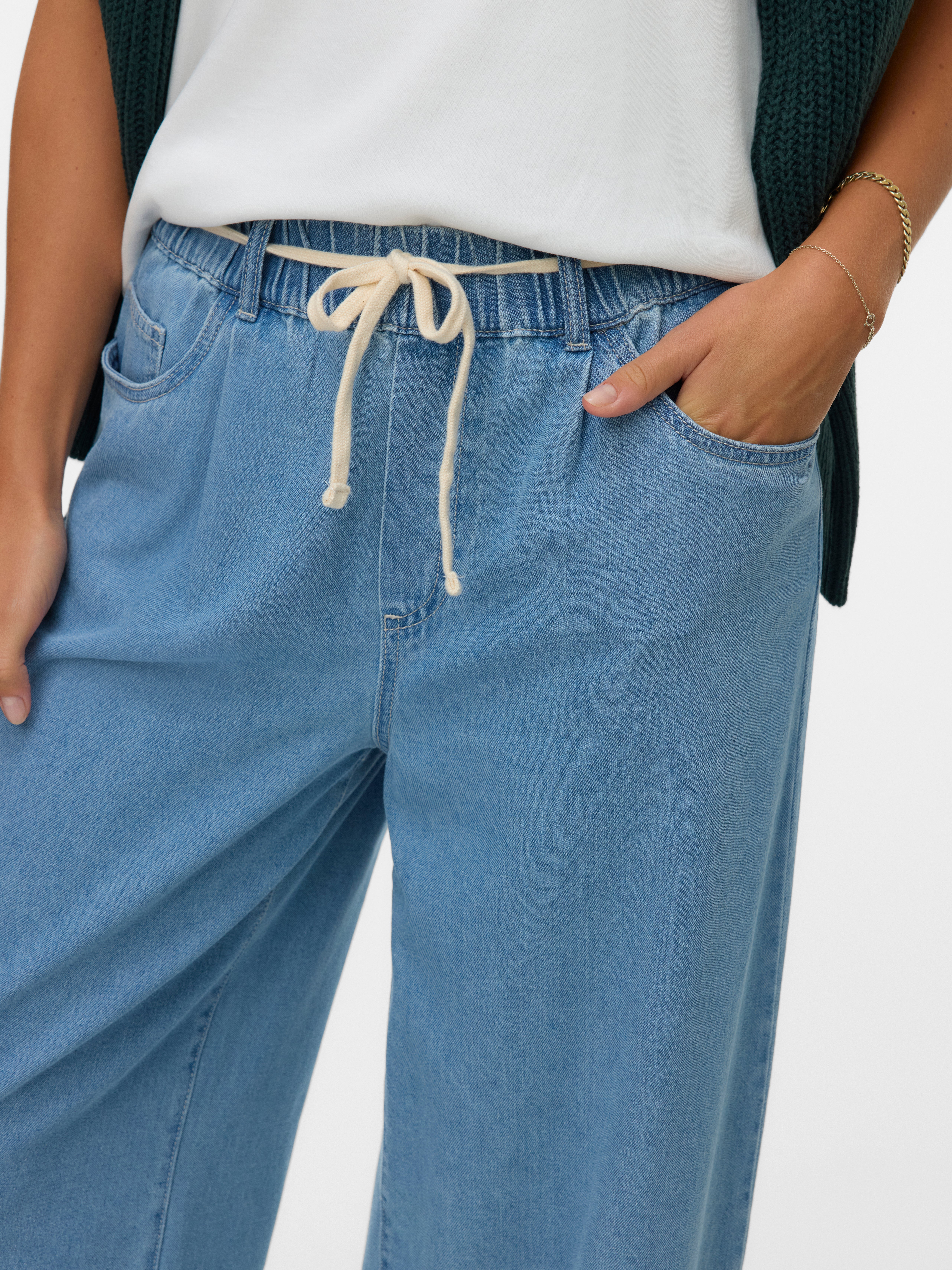 VERO MODA® VMVALERIA Mid rise Wide Leg Fit Jeans