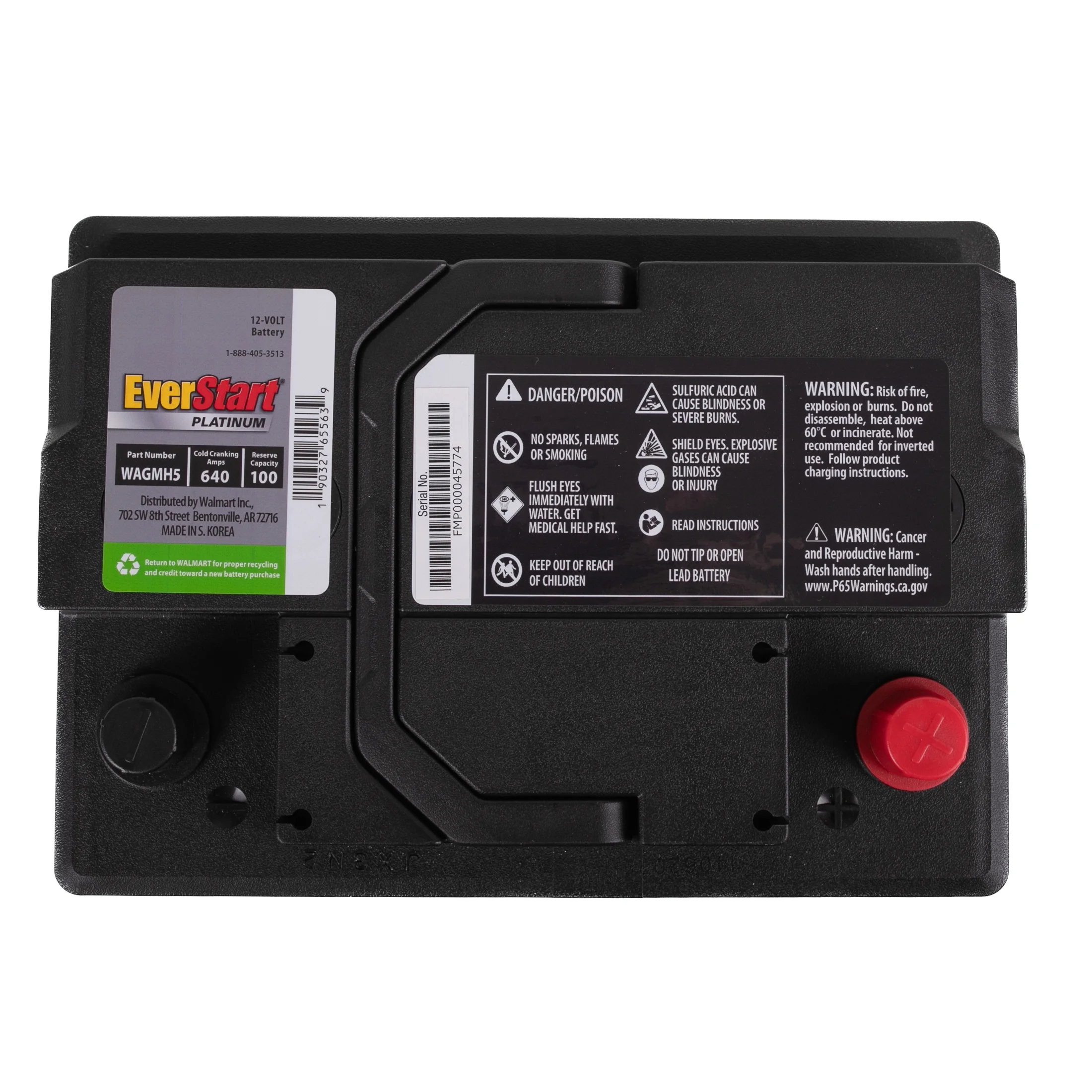 Platinum AGM Battery, Group Size H5 12 Volts 640 CCA 100 RC - Image 3