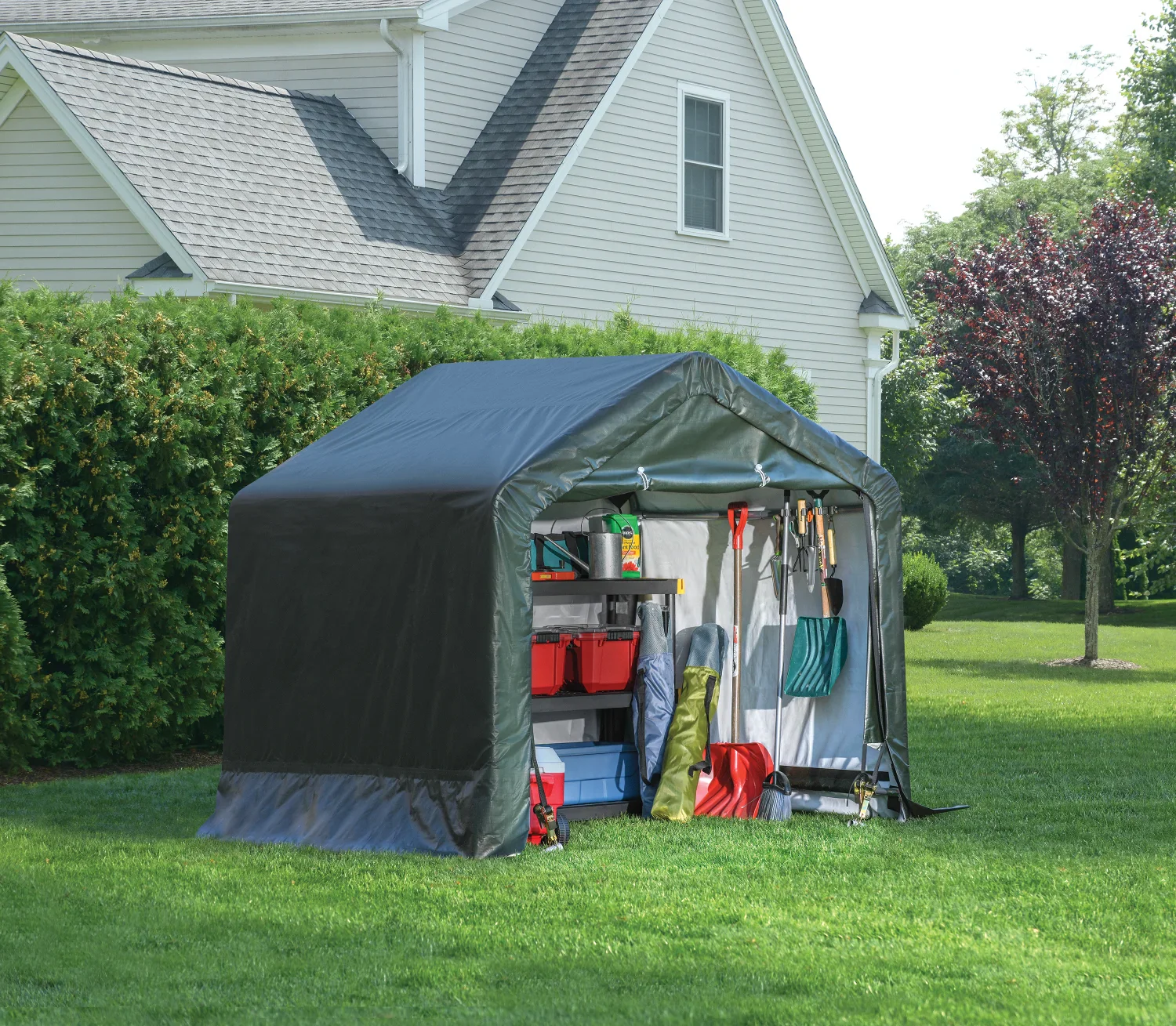 Scotts Garden Shed 4 X 4 X 6�� Green Peak