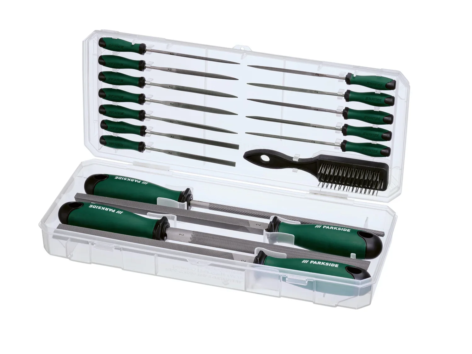 PARKSIDE Set de limes d'atelier, 17 pices