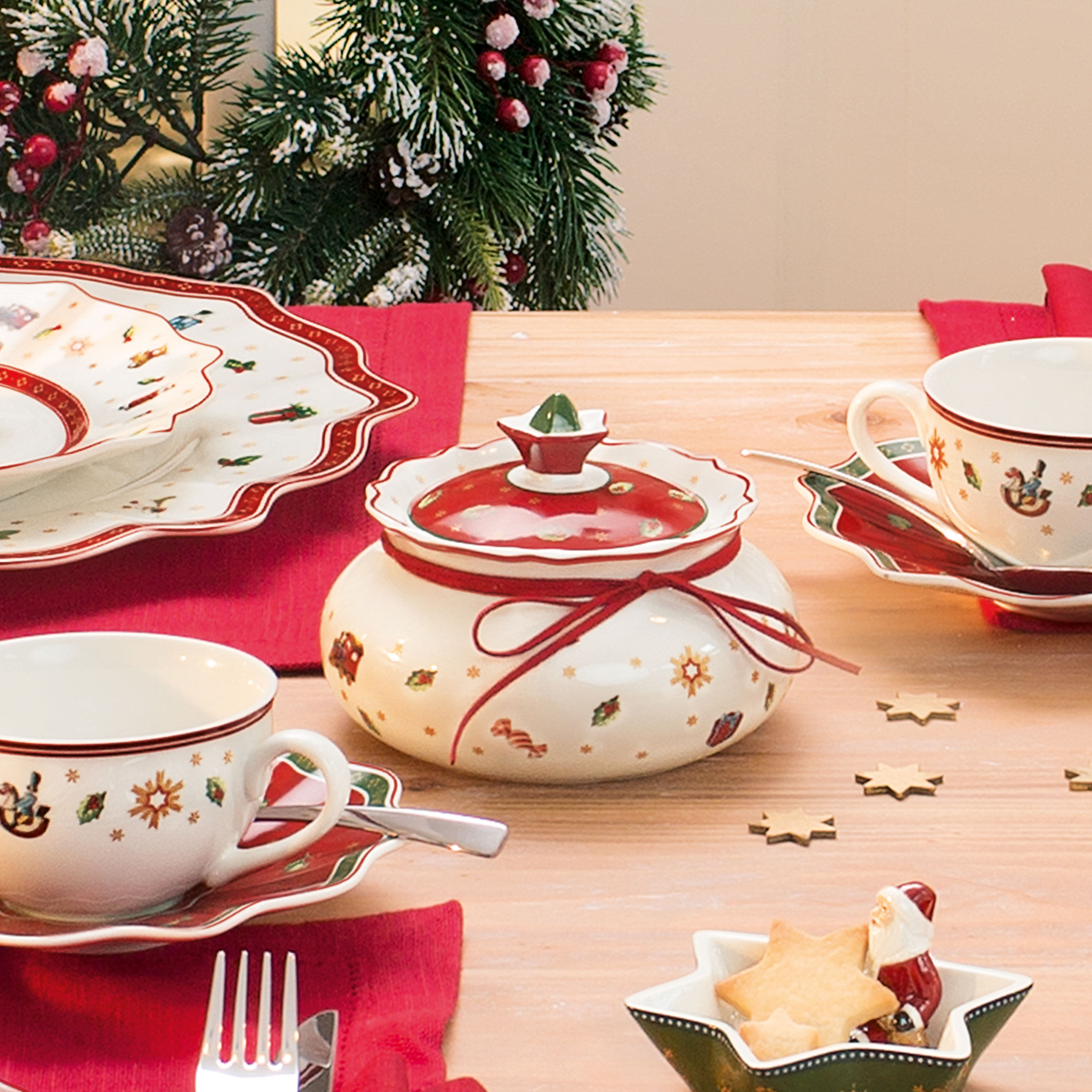 Toy's Delight Cookie box - Red, 8.5''