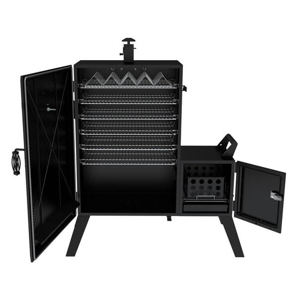 Vertical Wide Body Offset Charcoal Smoker - Image 5