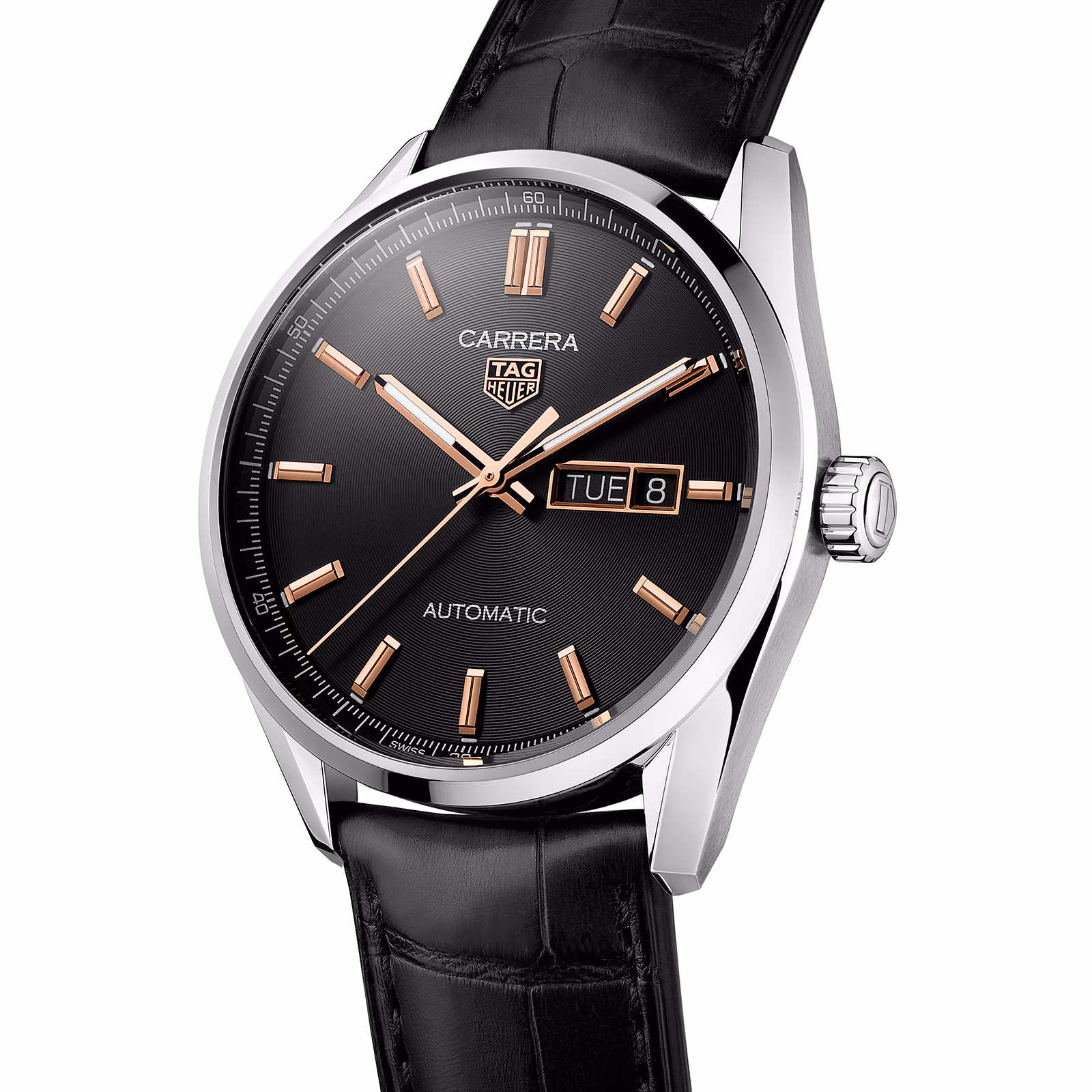 【Super Clone】TAG Heuer Carrera Day-Date Automatic Mens 41mm Watch WBN2013.FC6503