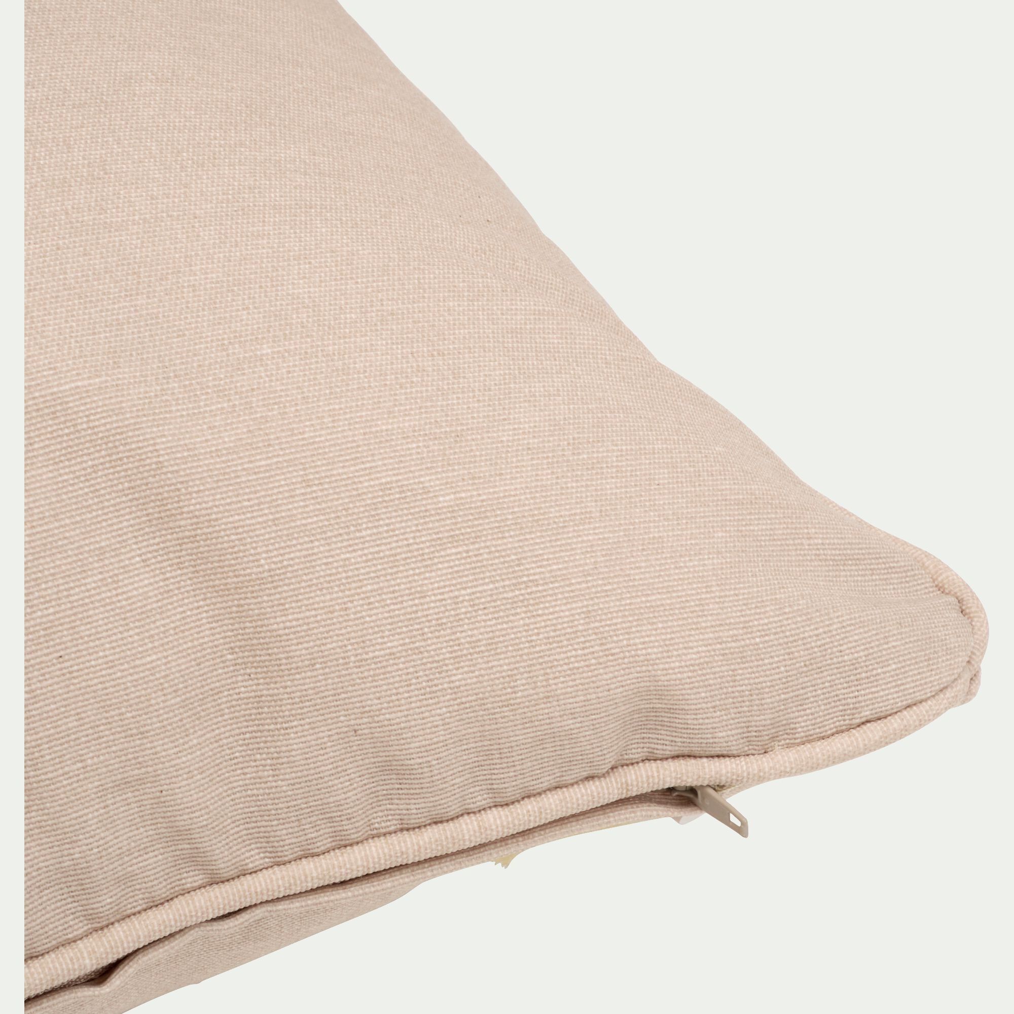 TRAYAS - Coussin d'extérieur et intérieur déperlant 40x40cm - beige