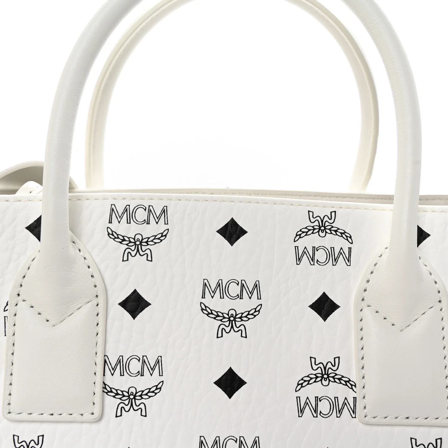 Visetos Large Munchen Tote White