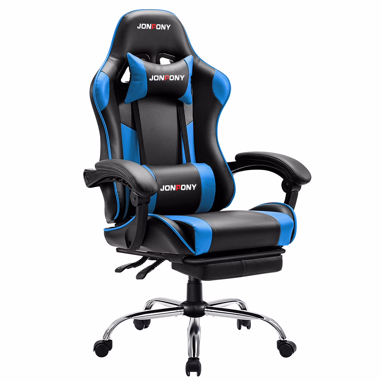 Big and Tall 500LBS Gaming Chair, Ergonomic Design, Gamer Chair PU Leather with Footrest and Lumbar Support, High Back Office Chair Support 8 Hours Long Sitting,Red Computer Chair,Red(Red) - Image 3