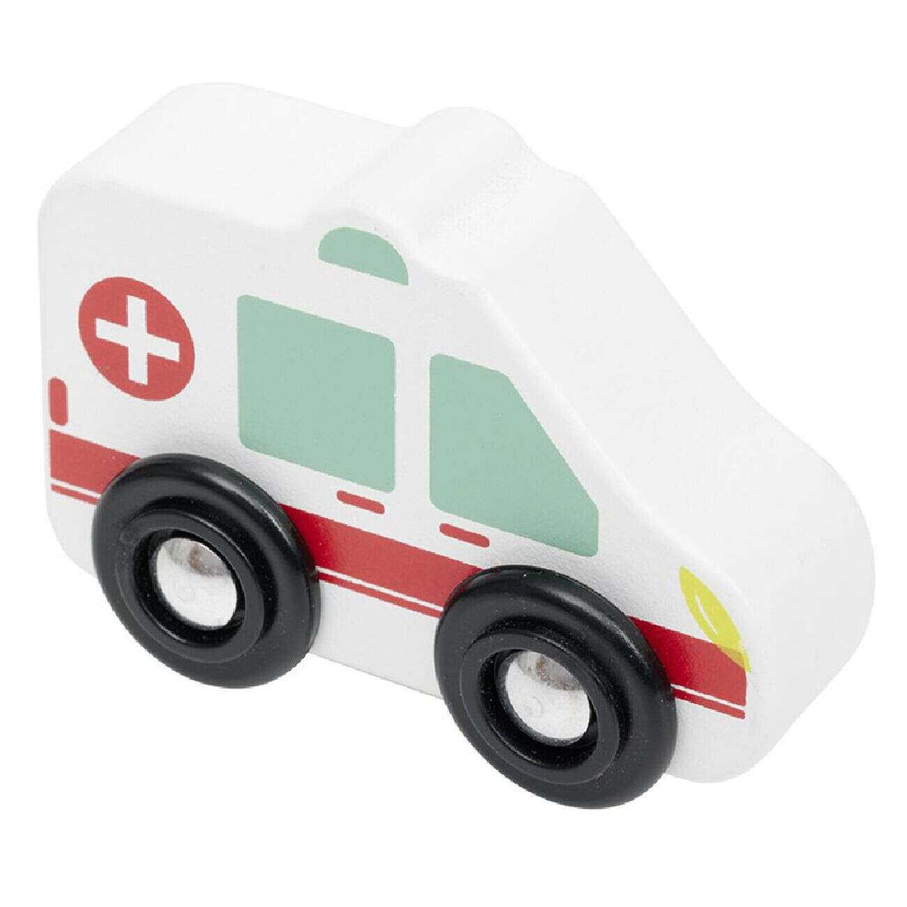 Mini véhicule en bois L.20x9 cm