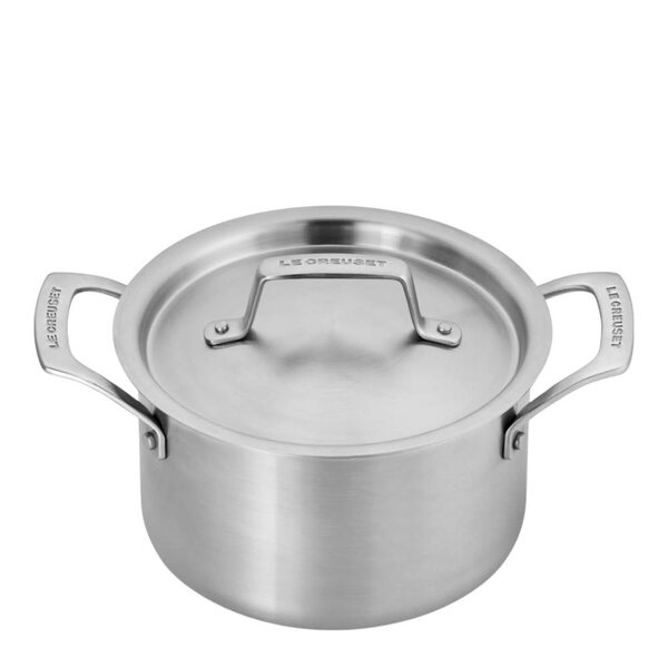 Essential 3-Ply dyp gryte 18 cm 2,8L m/lokk