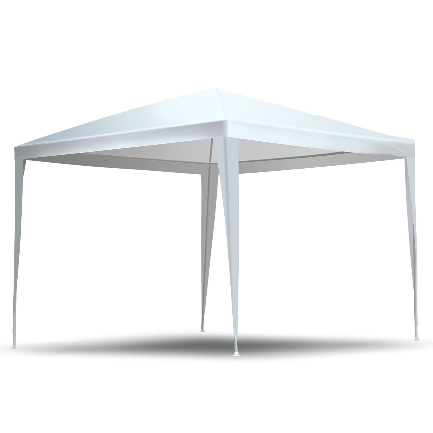 MGHH Party Tent 10 Feet x 10 Feet Gazebo Canopy Outdoor Tent for Parties Waterproof UV Protection Pavilion for Wedding, Camping, Events Shelter