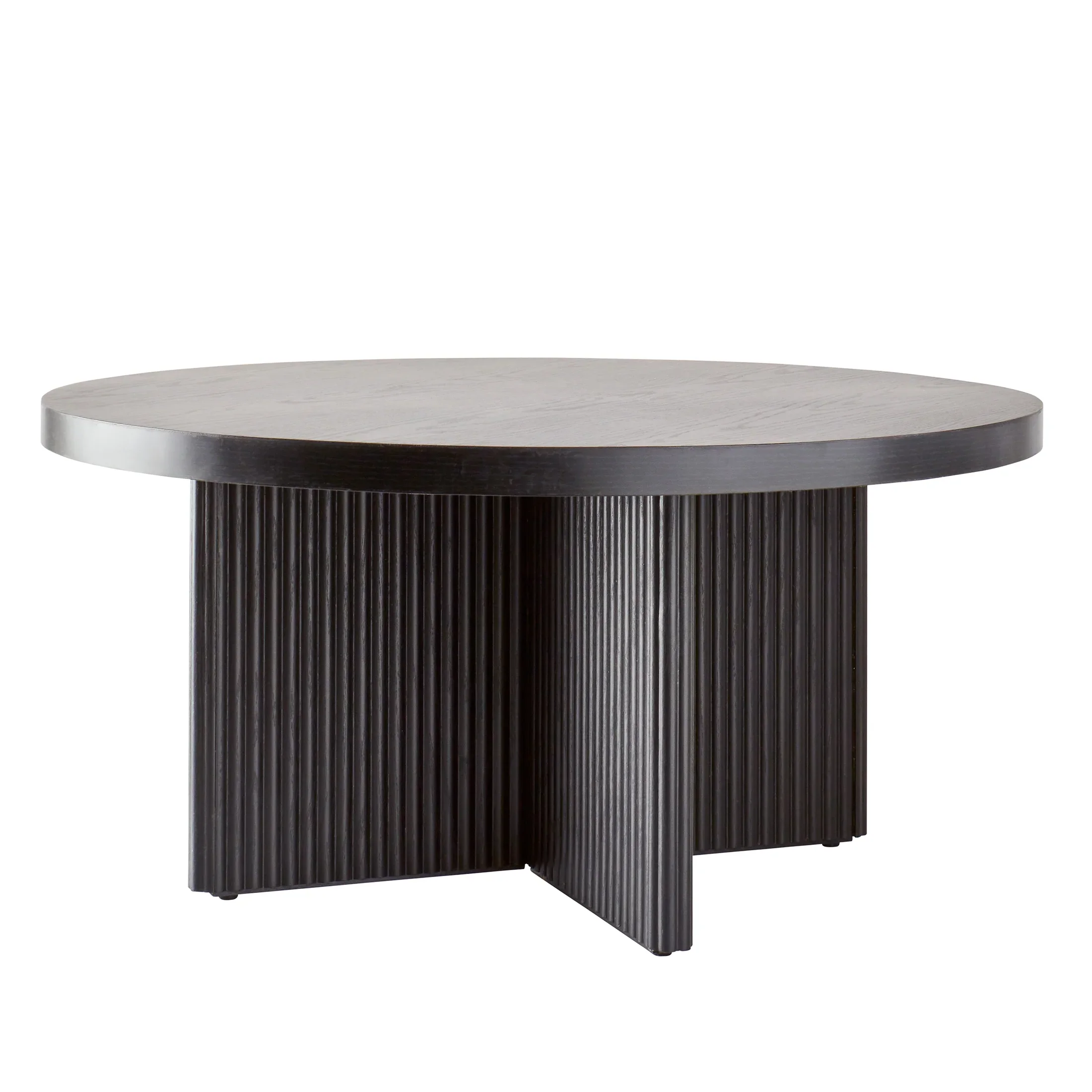 Better Homes & Gardens Lillian Fluted Coffee Table, Natural Pine Finish