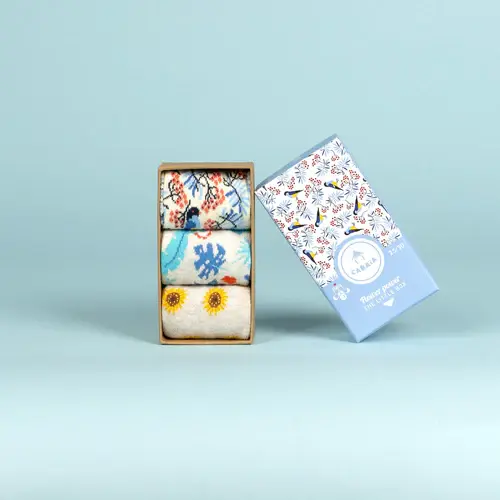 Chaussettes Flower Power