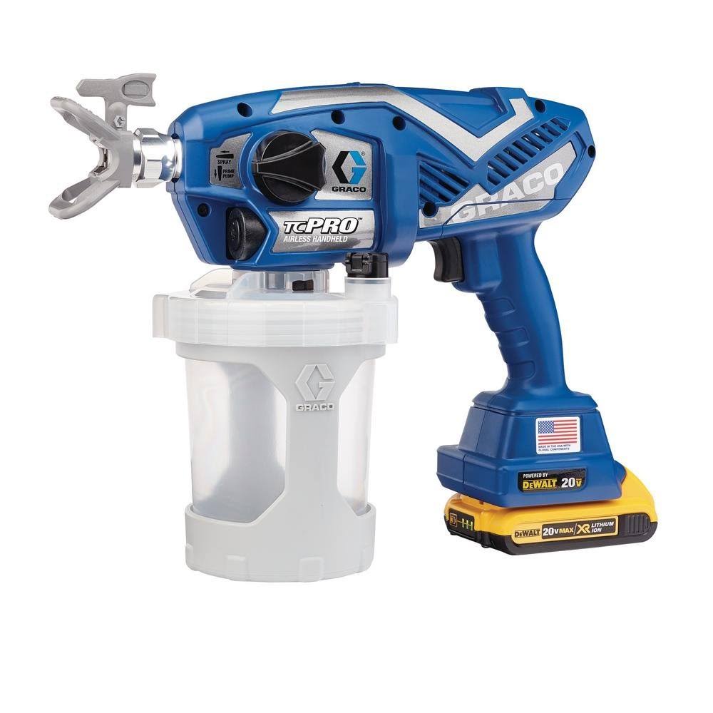 Graco 17n166 20V Cordless Paint Sprayer - Adjustable Pressure-Instock