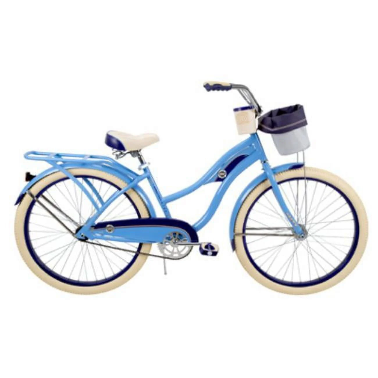 Bicycles 253944 26 in  Deluxe Ladies Cruiser Bike, Gloss Periwinkle