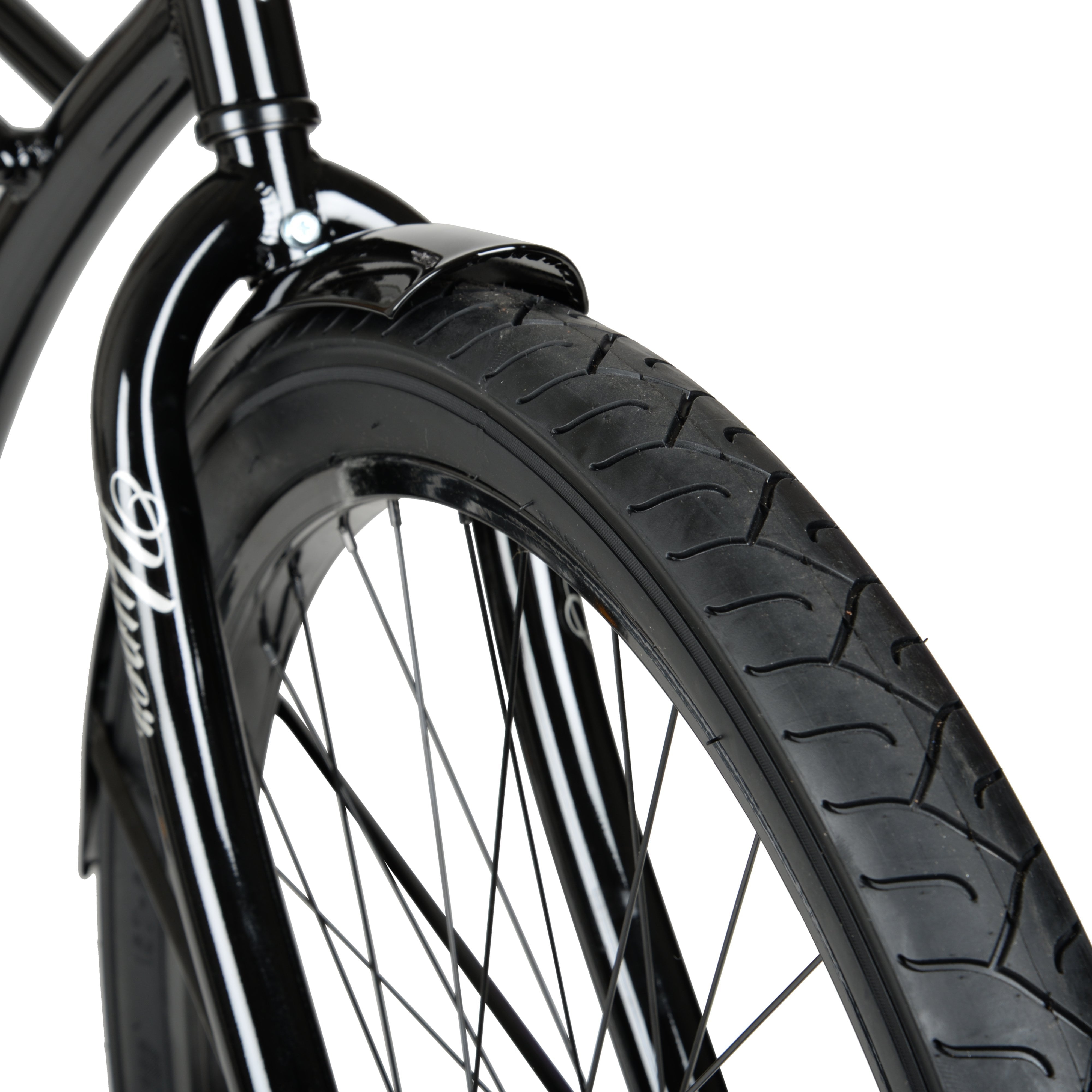 Bicycle Men's 26 In. Beach Cruiser Bike. Black