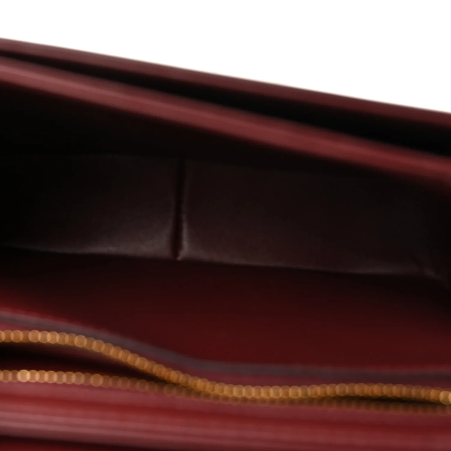 Shiny Calfskin Teen Triomphe Light Burgundy