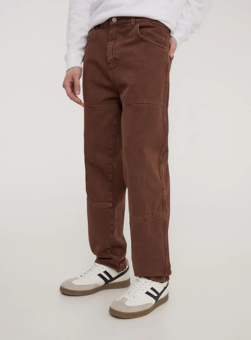 Terranova Pantaloni workwear tinta unita