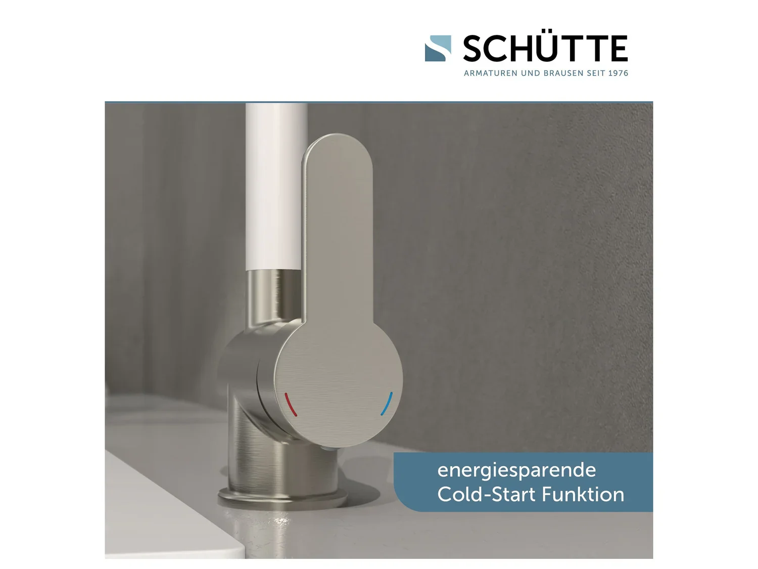 Schtte Mitigeur robinet de cuisine RIO, avec bec rtractable