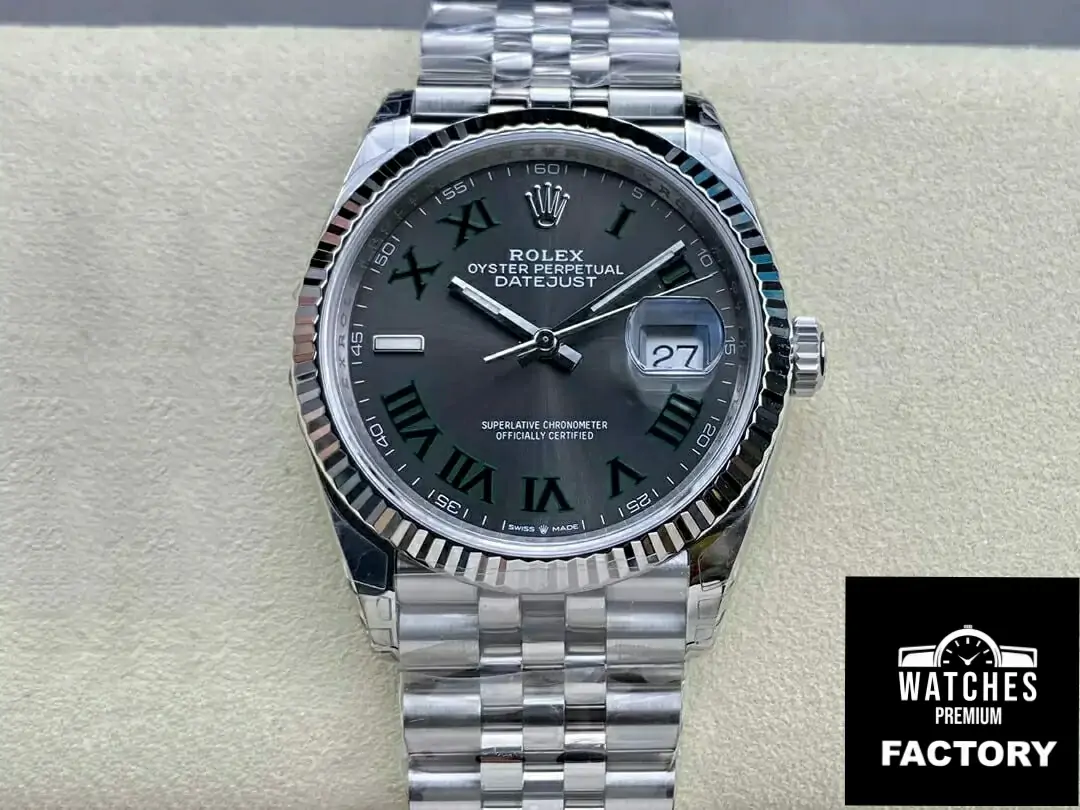 Rolex Datejust M126234-0045 36MM VS Factory Gray Dial