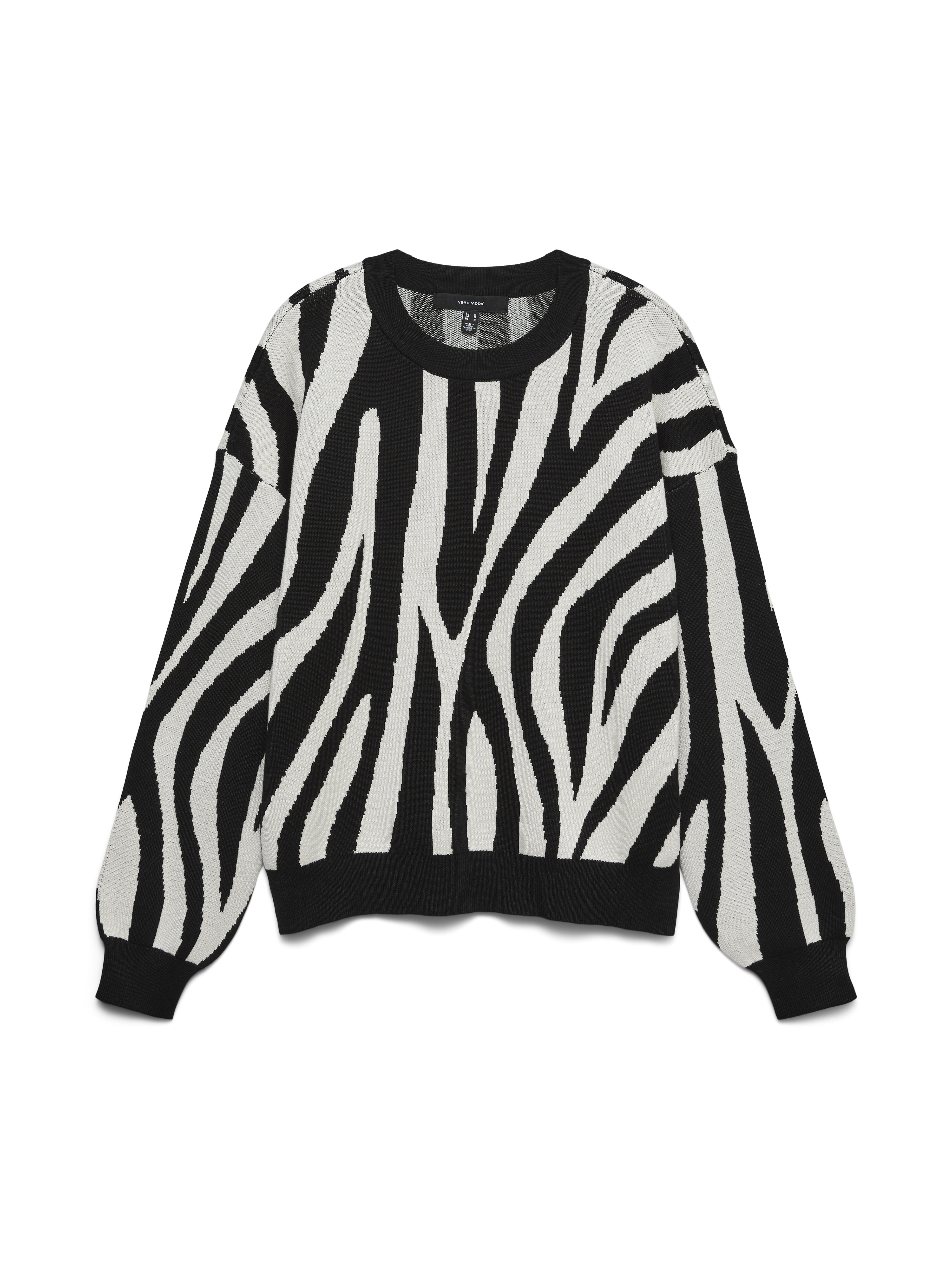 VERO MODA® VMSILJEANIMAL Knitted pullover