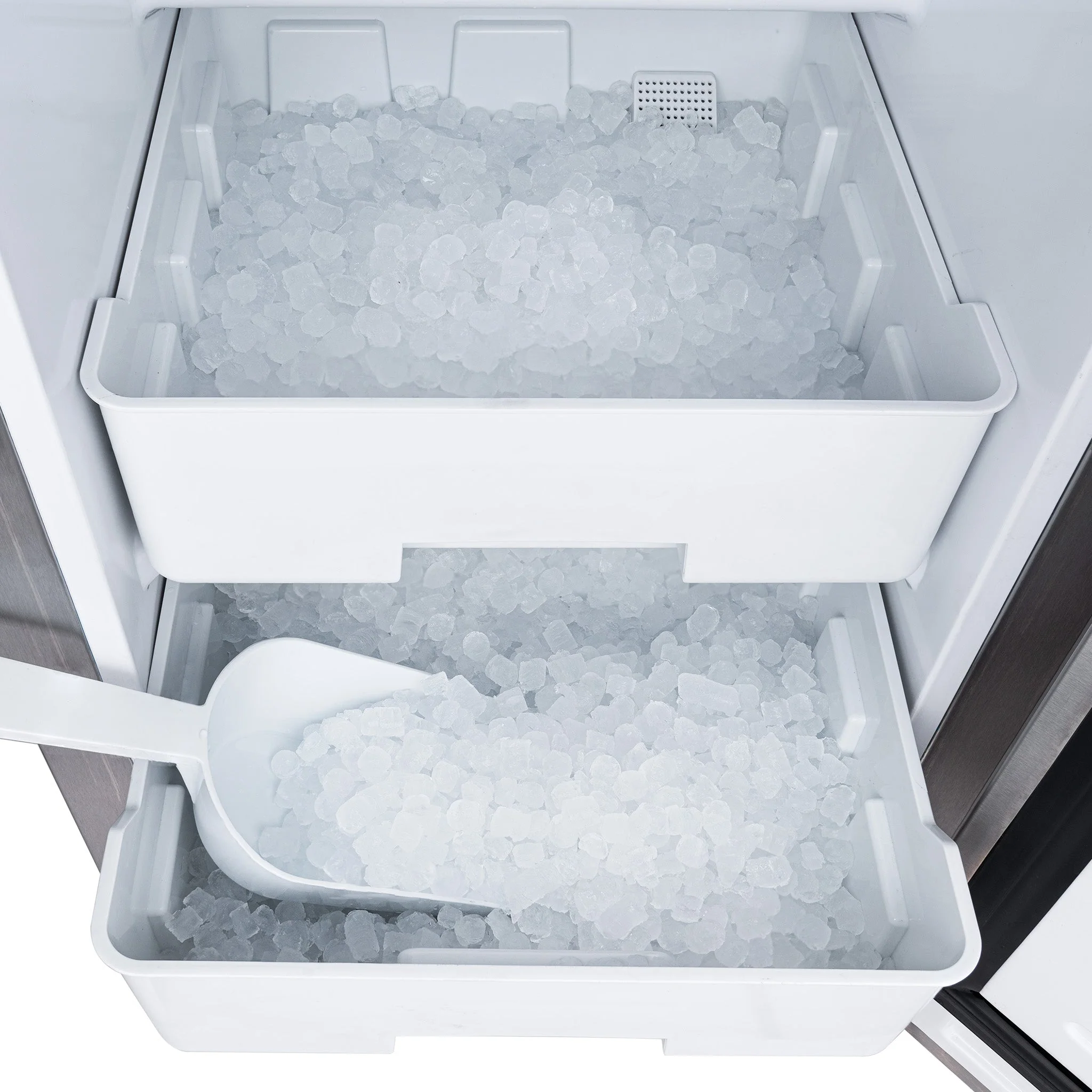 Newair 15” Undercounter Nugget Ice Maker, 66 lbs/day - Stainless Steel