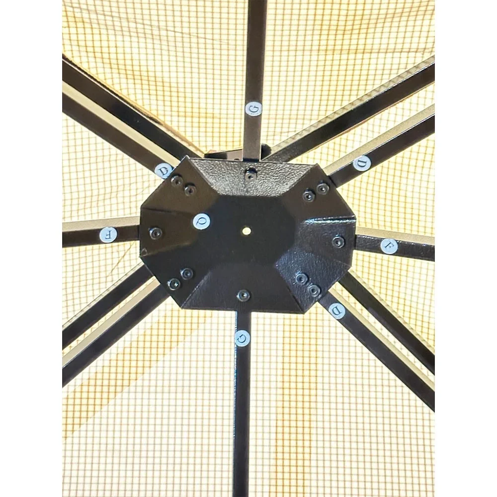 Garden Winds Replacement Canopy Top Cover Compatible with The Erommy 10’ x 12’ Gazebo - RipLock 350