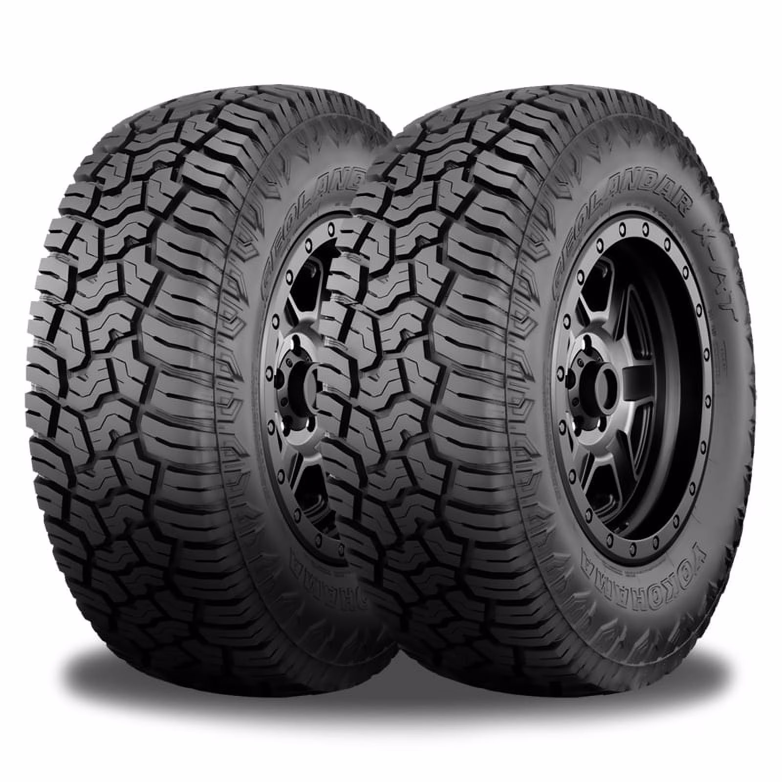 4 Yokohama Geolandar X - AT 35x12.5x20 121Q All-Terrain 10 PLY 45K Mi Warranty 110116018 / 35/12.5/20 / 3512.520