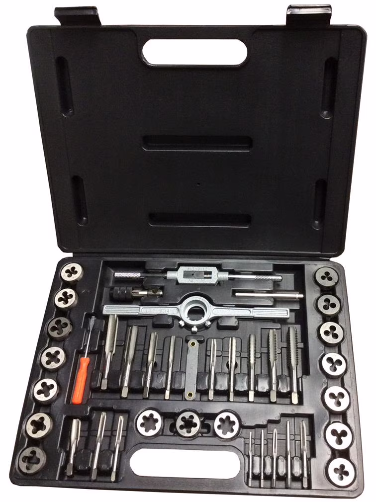 3.00mm - 12.00mm HSS with Round Die Die and Tap, DWT40PC-HS-MM-ROUND