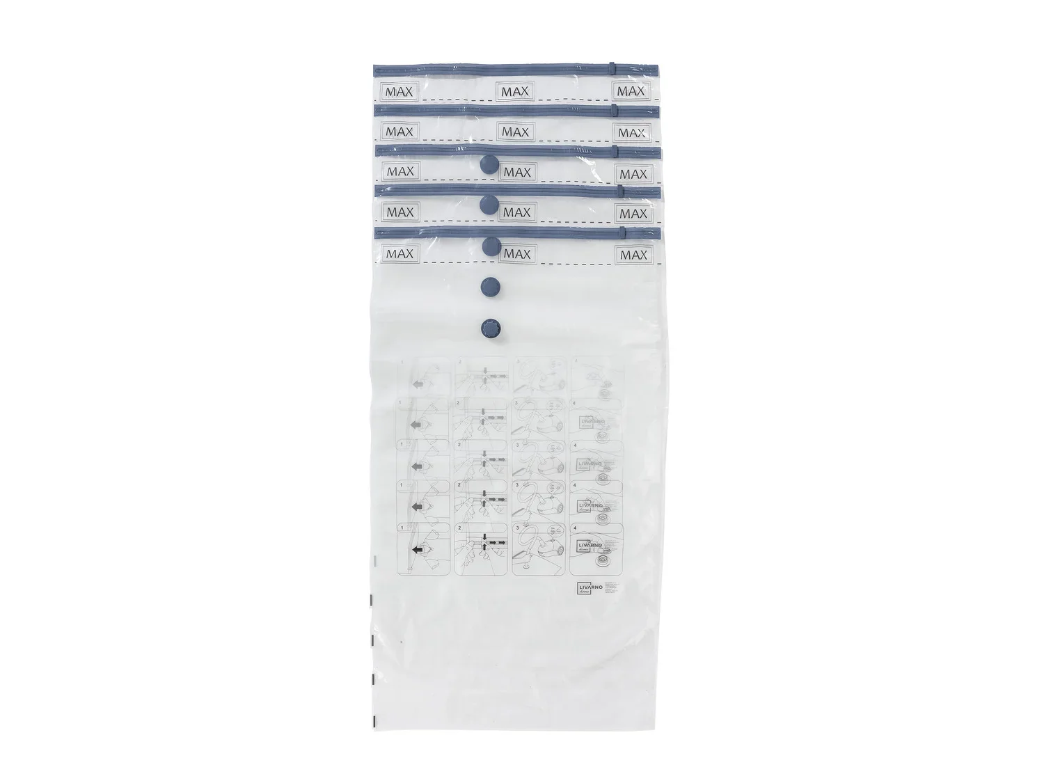 LIVARNO home Set de 10 housses de rangement sous vide
