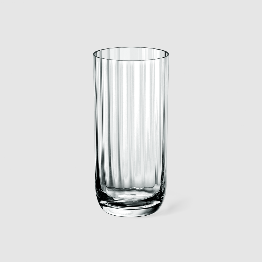 Rose Garden Highball glass - Clear, 10.2 oz, crystal glass