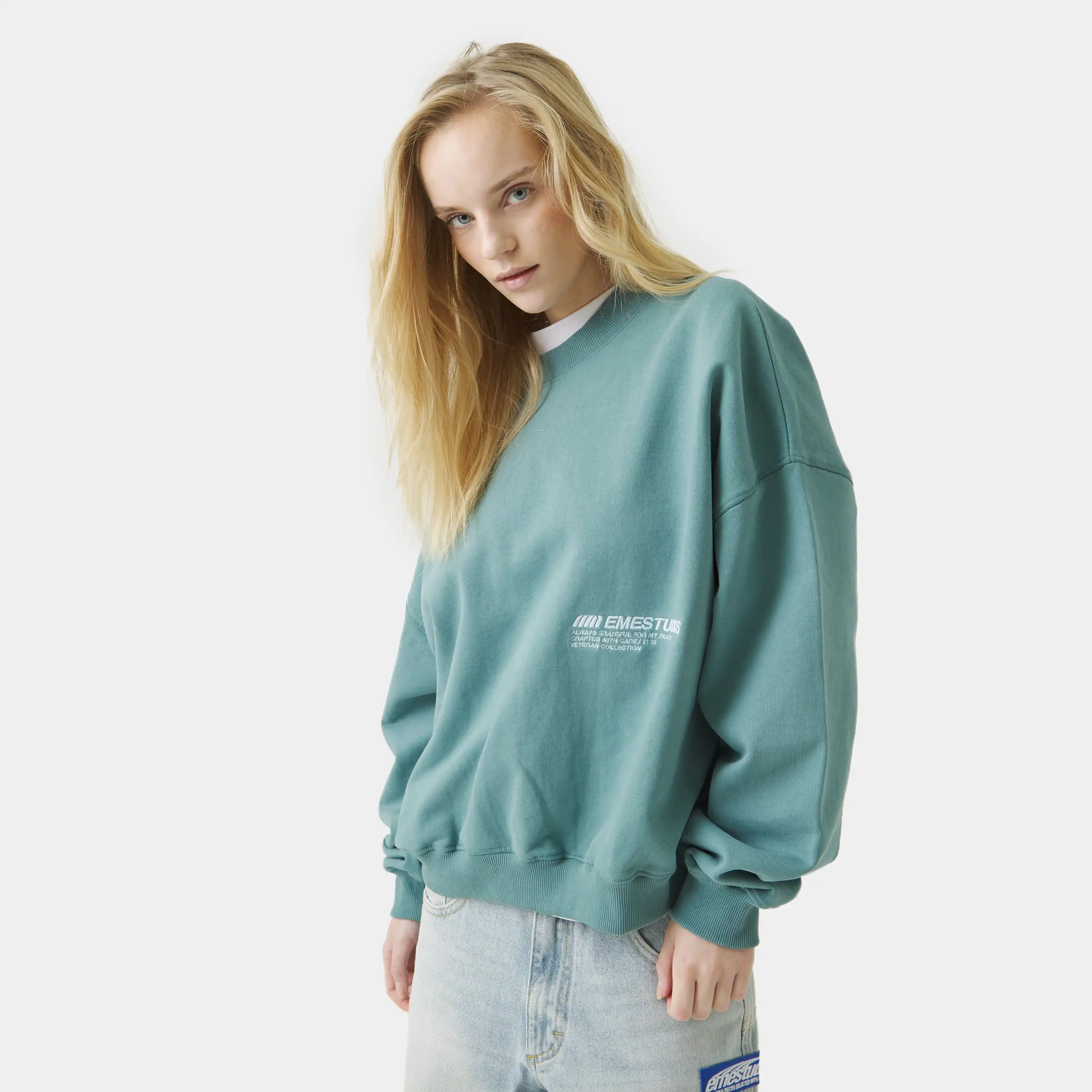 Roots North Oversized Crewneck