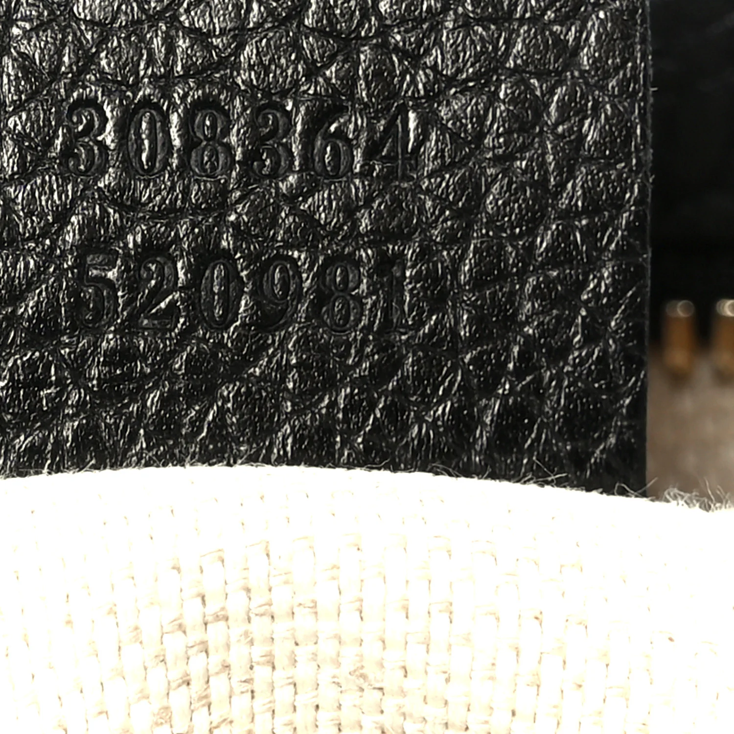 Pebbled Calfskin Small Soho Disco Bag Black