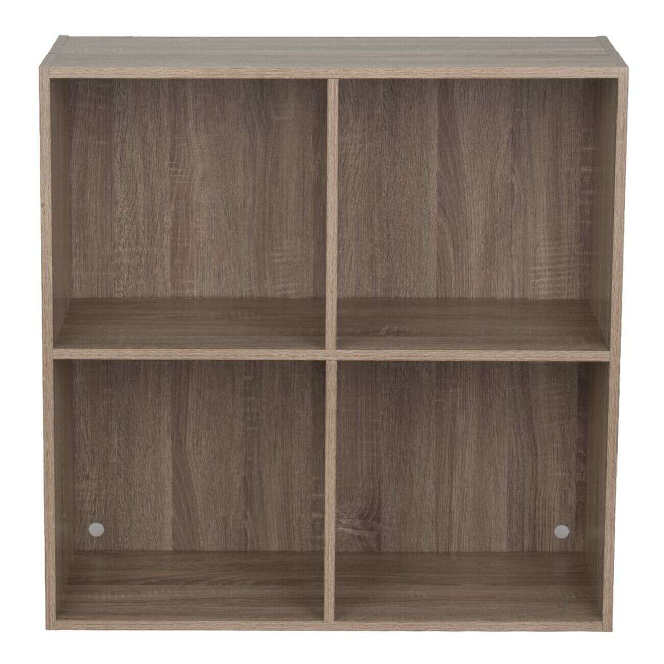 Structure pour Box Cube 4 cases bois blanc 69x30xH69cm