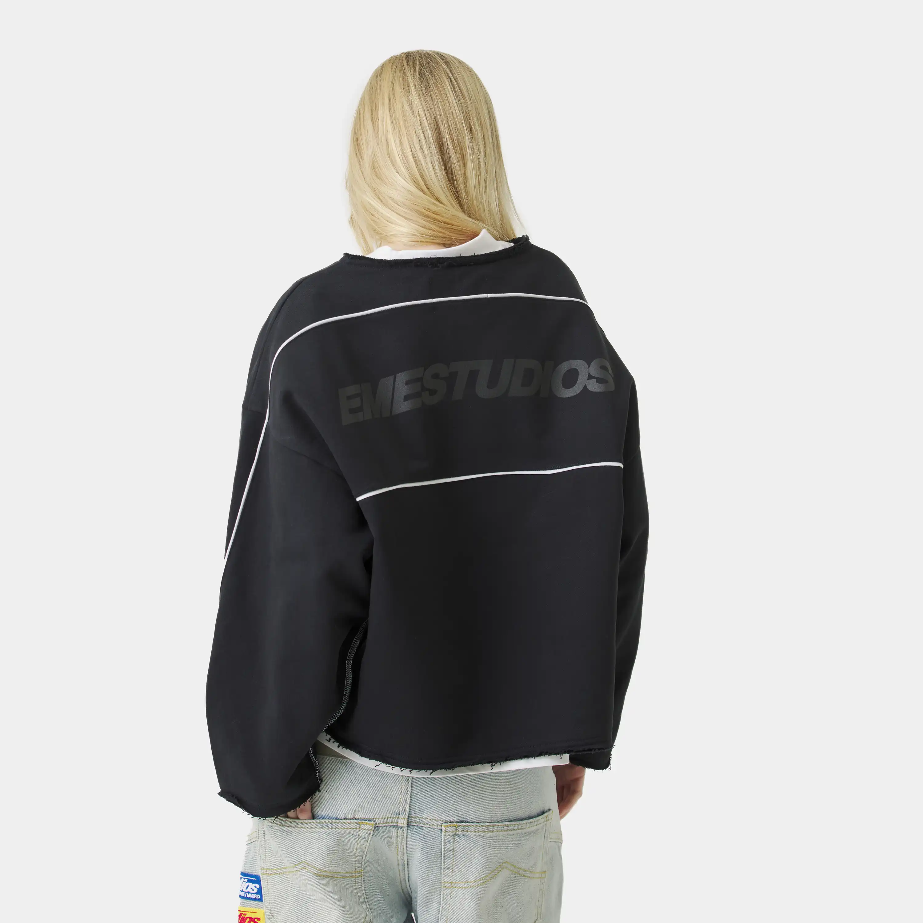 AFK Black Crewneck