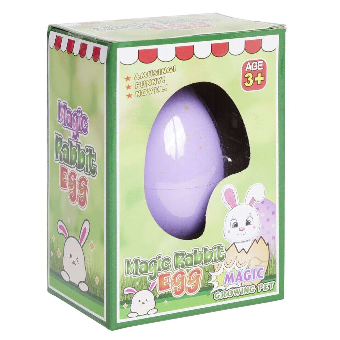 oeuf magique éclosion animal (3 modèles)