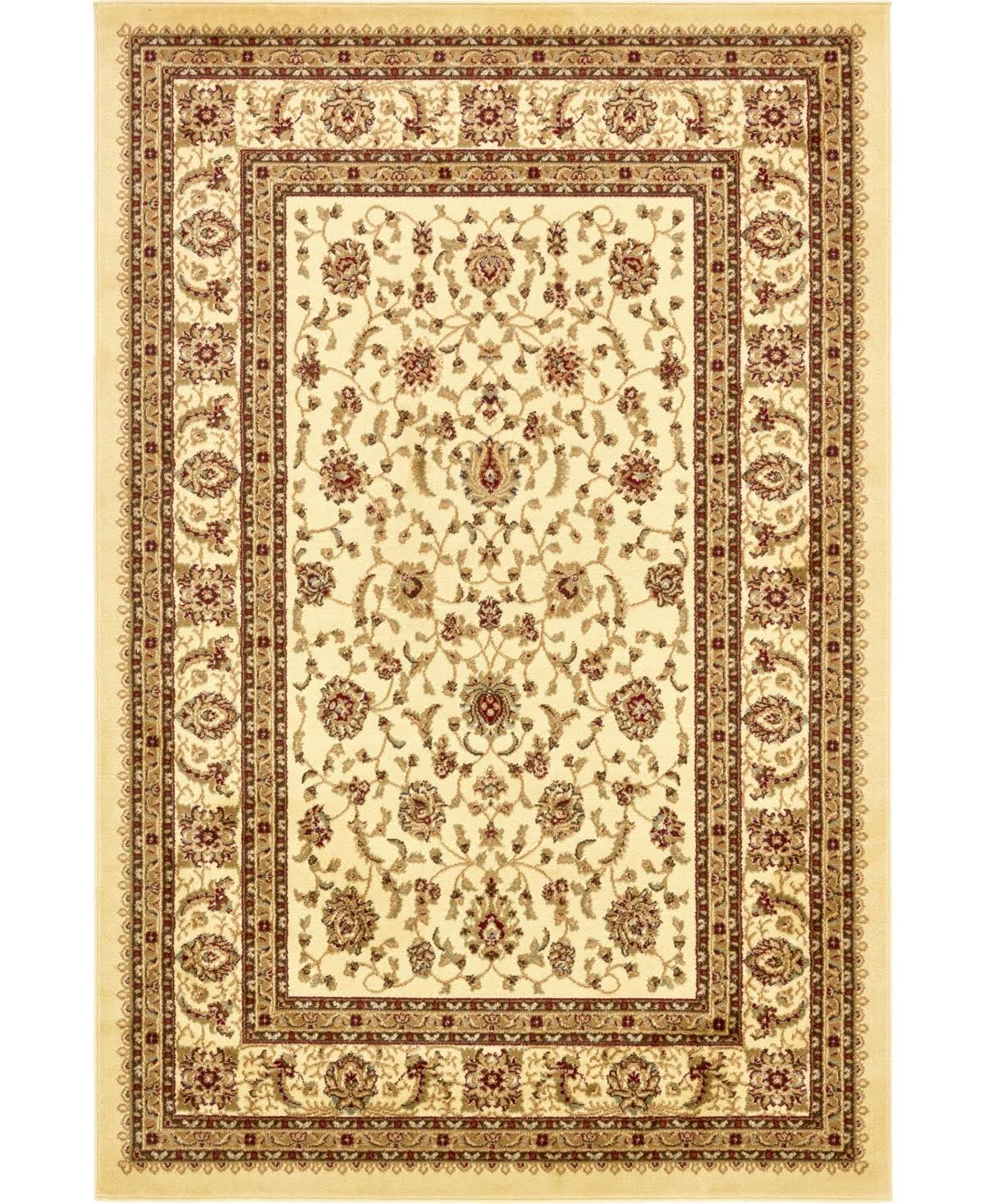Unique Loom St. Louis Voyage Area Rug (6' x 9' - IVORY)