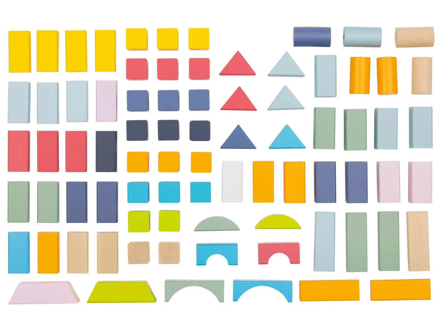 lupilu Set de blocs de construction