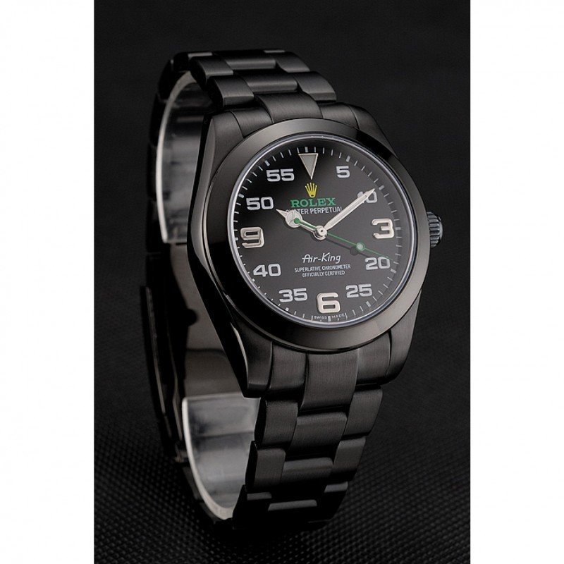 [super clone]Rolex Air-King 38mm Black Dial 1454019