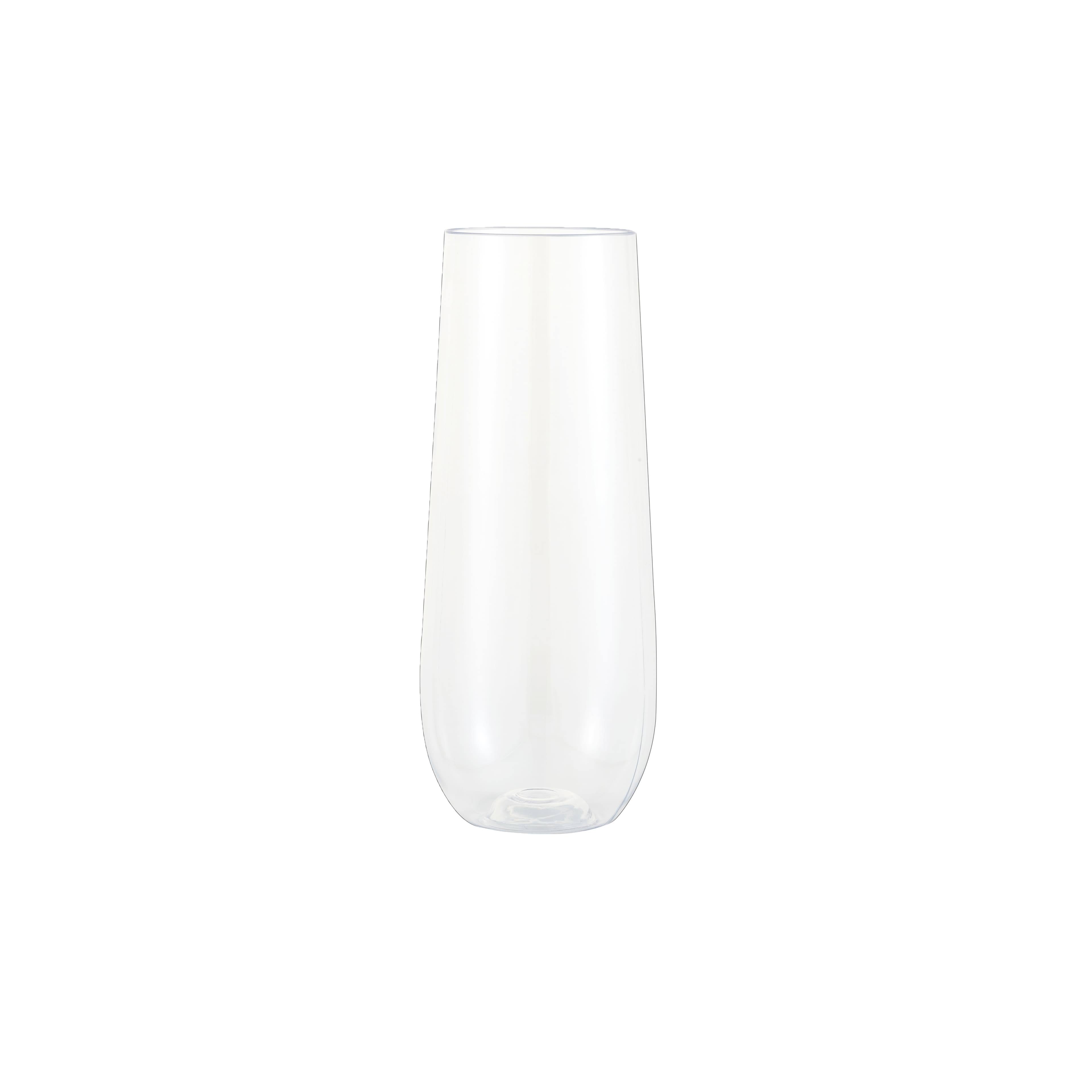 9 oz Clear Plastic Stemless Champagne Flutes by Celebrate It 8ct. | Michaels