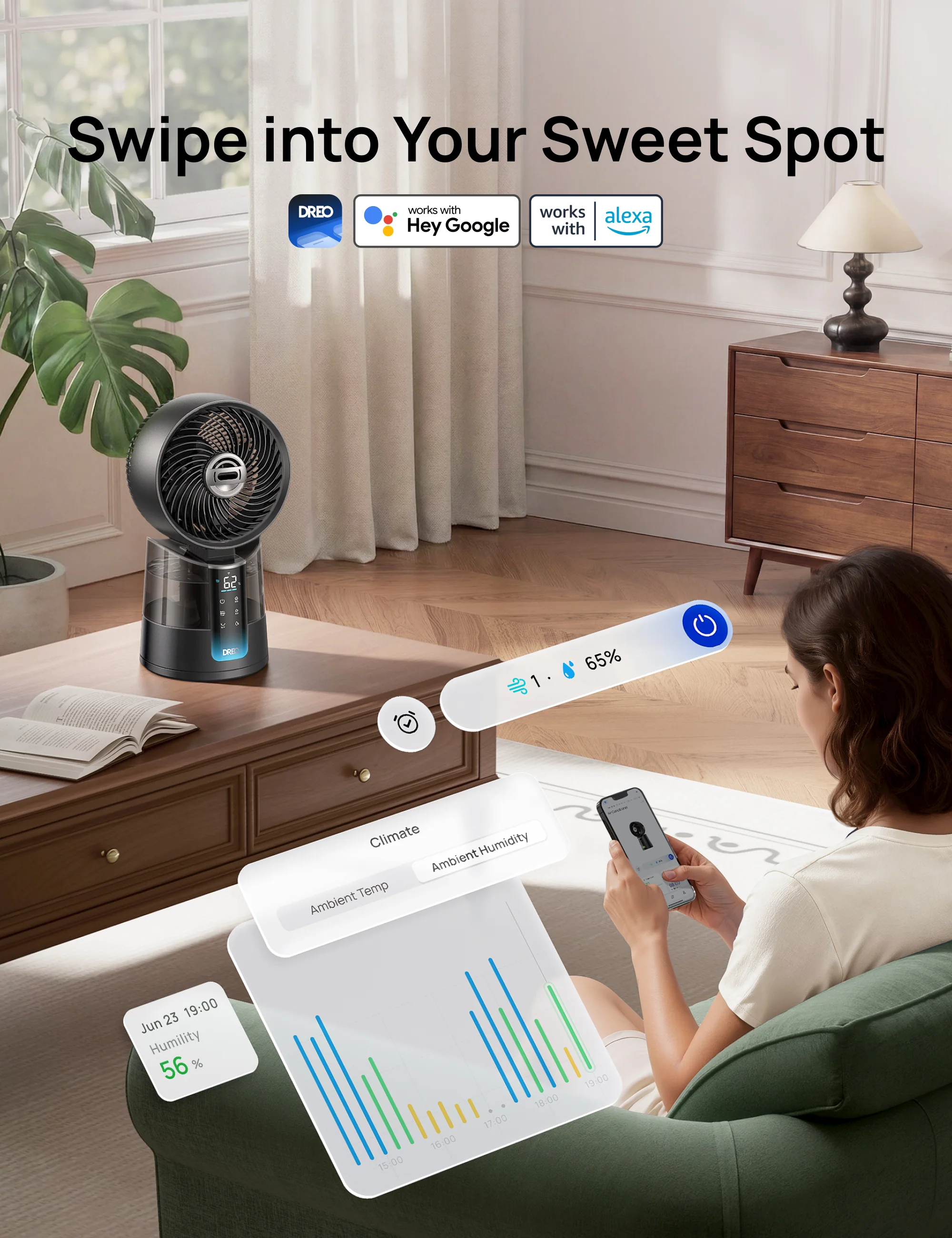 TurboCool Misting Fan 516S