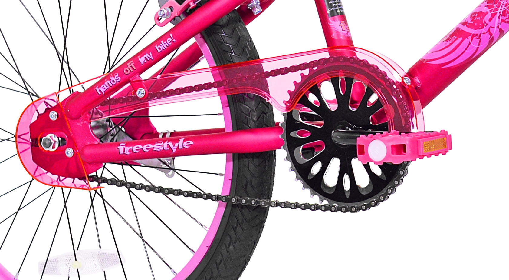 Bicycle 20 In. 2 Cool BMX Girl's Bike. Pink