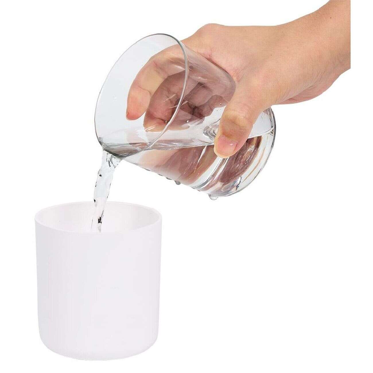 Mini humidificateur électrique USB plastique blanc Ø7,8xH11,9cm