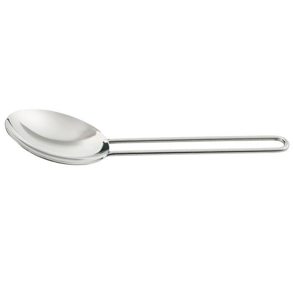Serveringsskje oval stor 26 cm  rustfritt stål