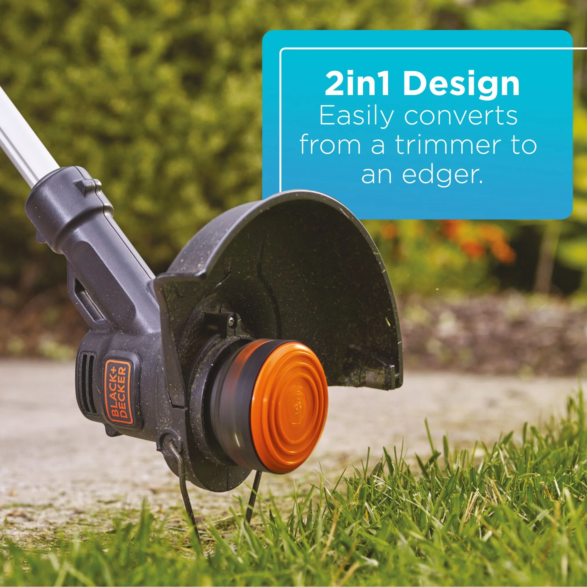 BLACK+DECKER 20V Max* Lithium 10 In. String Trimmer / Edger, LST201