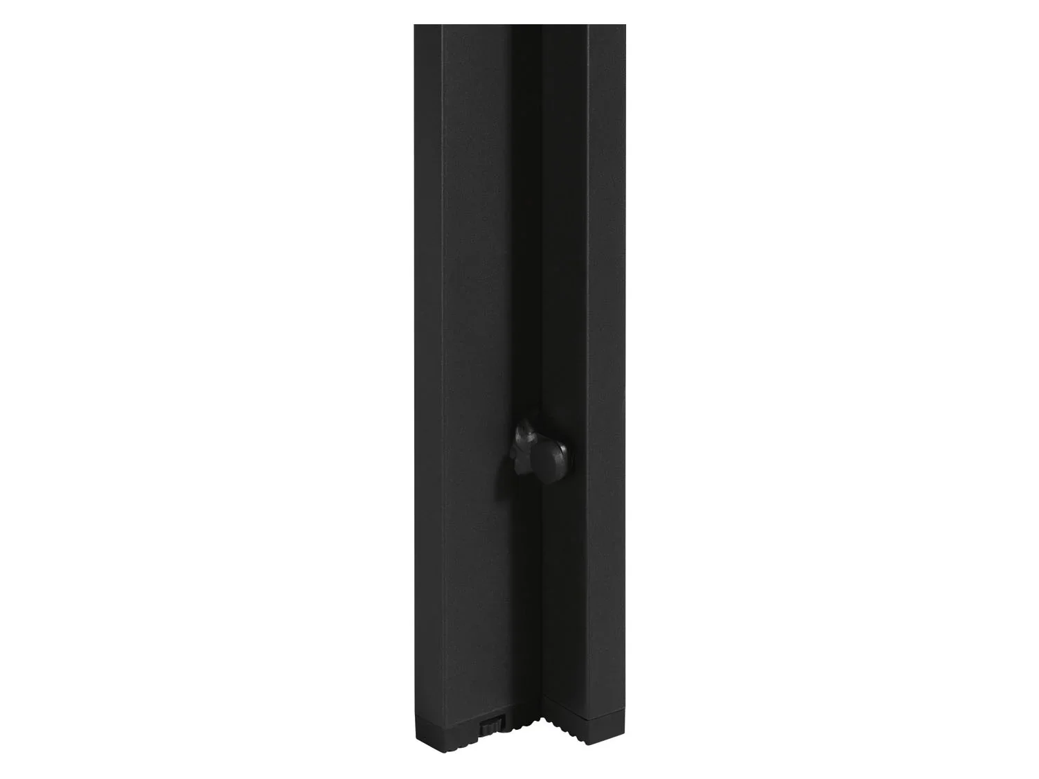 LIVARNO home Table de jardin Houston en aluminium, noir