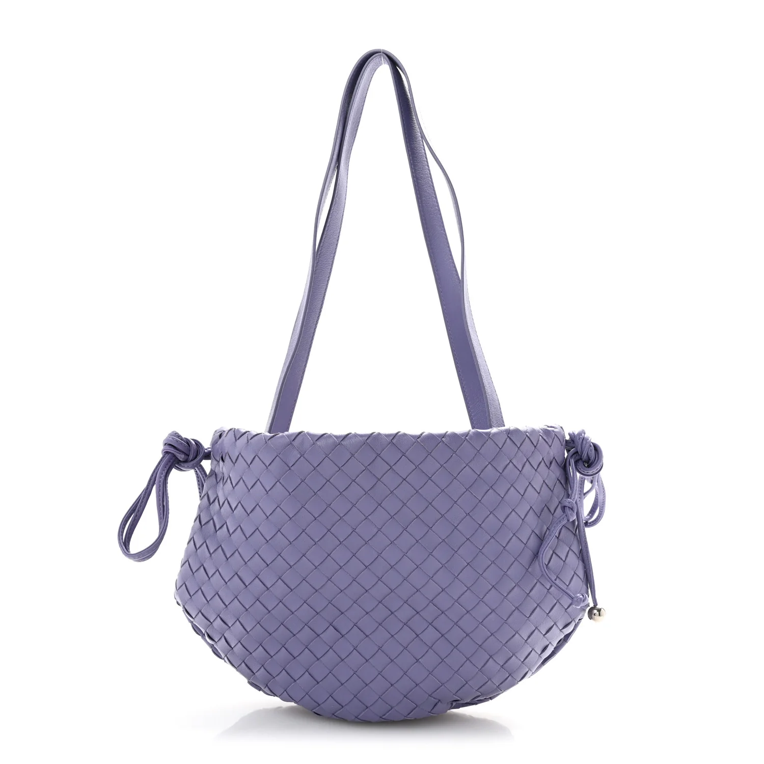 Nappa Intrecciato Small Bulb Lavender