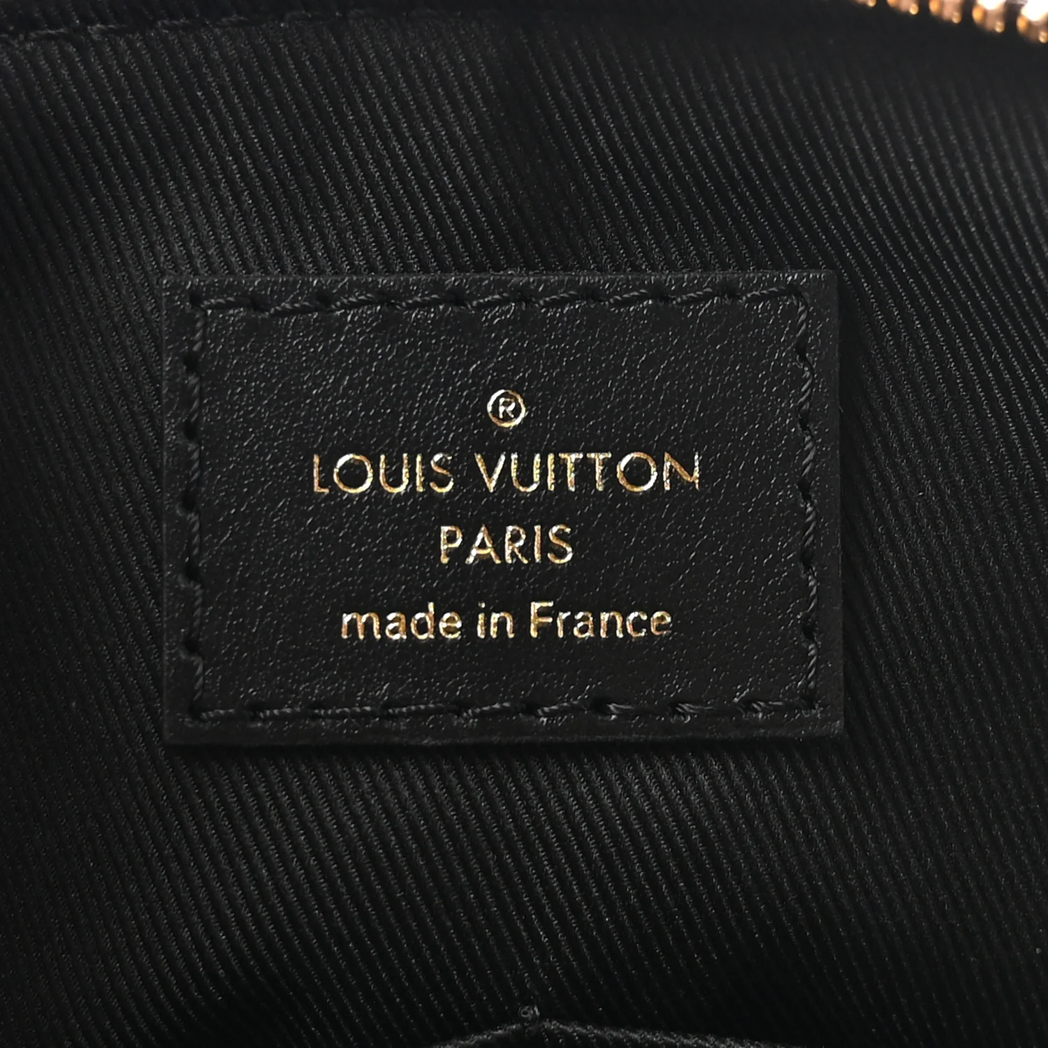 Damier Ebene Odeon Tote PM Black
