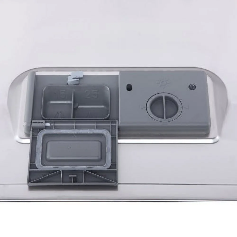 Energy Star 6-Place Setting Countertop Dishwasher (Model MCSCD6W5) Fits under cabinetry as it sits 17.2" Tall(White) - Image 5