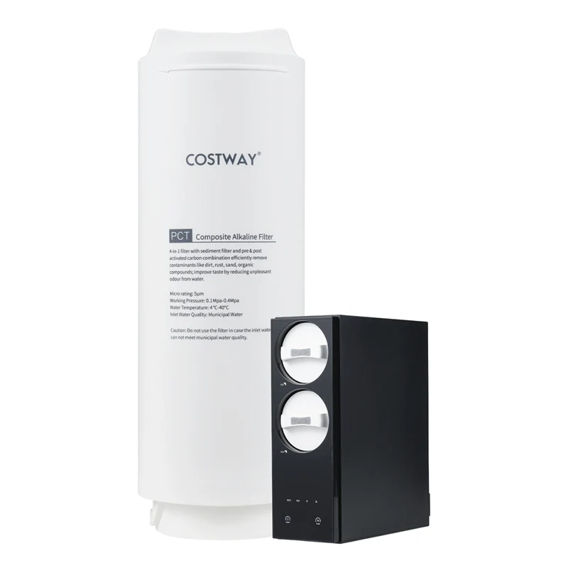 Replacement PCT Filter for AW-RB20 AW-RB05 RO System, Alkaline PH+ Composite Water Filter Cartridge, Twist-in Installation, 12-Month Lifespan